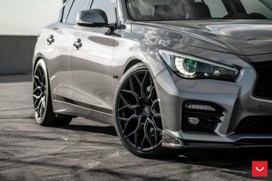 Детали экстерьера Infiniti Q50S on Vossen Wheels (HF-2) 2018 года  (фото 2 из 45)